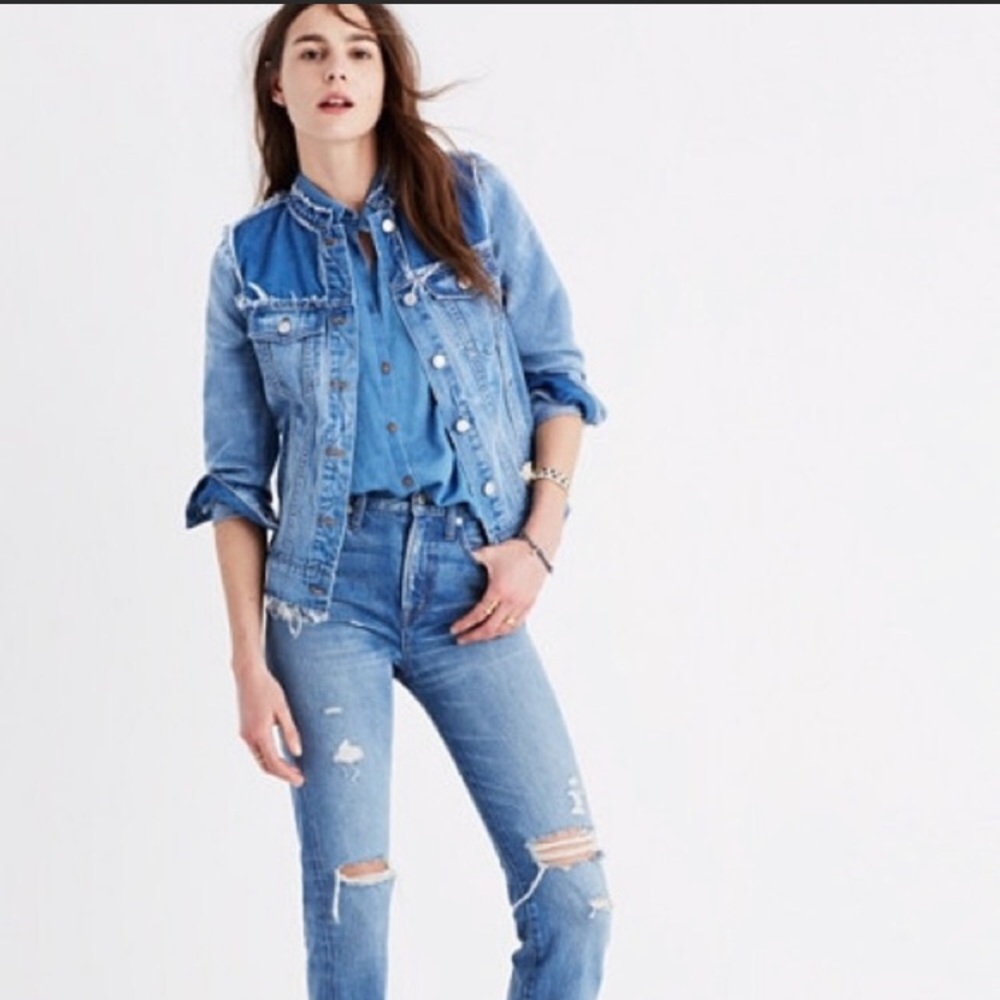 NWT madewell denim jacket